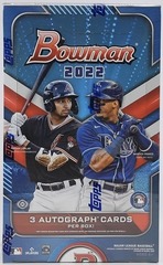 2022 Bowman MLB Baseball Hobby JUMBO Box